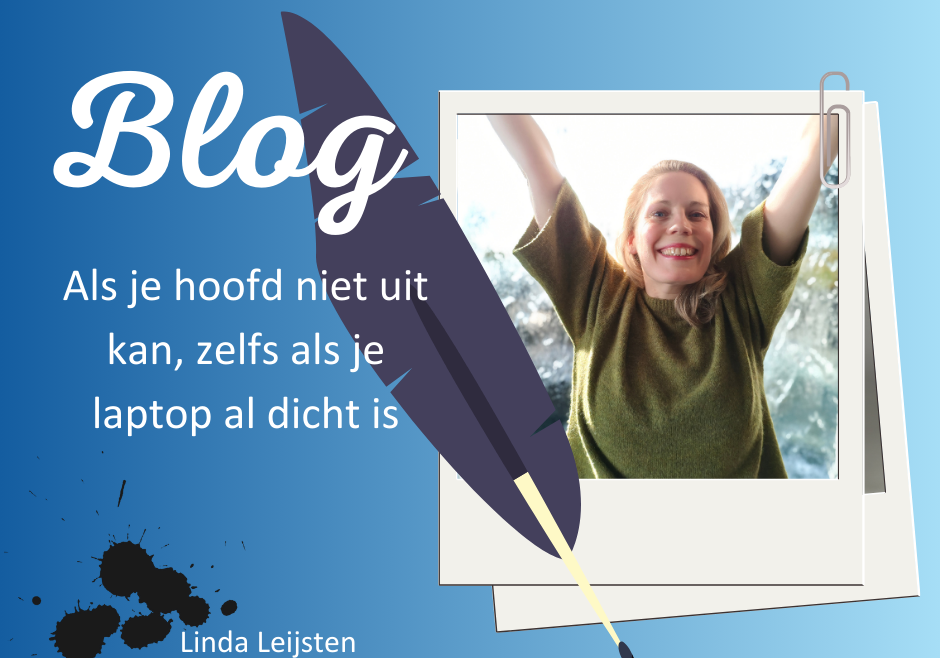 Als je hoofd niet uit kan